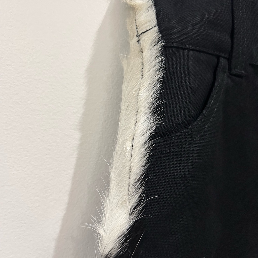 Brand New Esprit Escalier 100% cowhide demon shorts- Sixe 32. New without tags - Picture 5 of 11